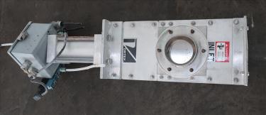 Valve 4 Salinia Vortex gate valve, pneumatic, Stainless Steel Contact Parts