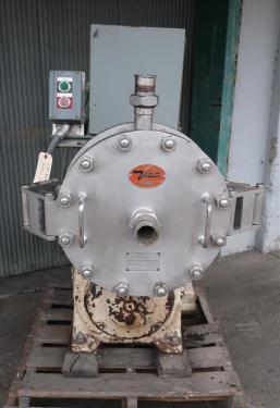 Mixer and Blender 30 hp Votator emulsifier mixer, model CR16, Stainless Steel Contact Parts