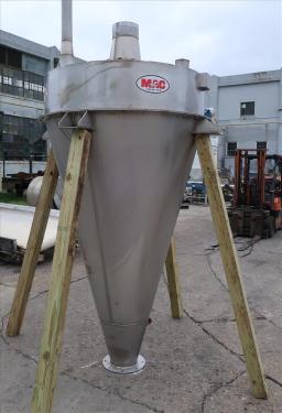 Bin Hopper Silo 38 cu.ft., bulk storage bin, Stainless Steel
