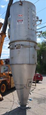 Dust Collector 590 sq.ft. MAC reverse pulse jet dust collector