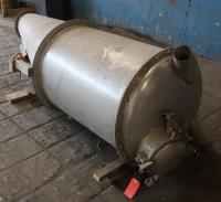 Bin Hopper Silo 20 cu.ft., bulk storage bin, Stainless Steel