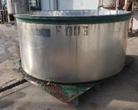 Tank 1452 gallon vertical tank, Stainless Steel, slope bottom