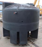 Tank 750 gallon vertical tank, Polypropylene, dome bottom