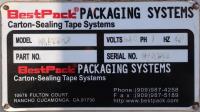 Case Sealer Best Pack top and bottom case taper model MBD22-2
