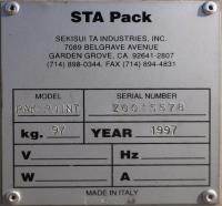 Case Former Sta-Pack former model Pak-Point 50, up to 600 cph