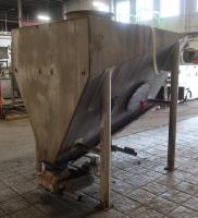 Bin Hopper Silo 96 cu.ft., bulk storage bin, Stainless Steel