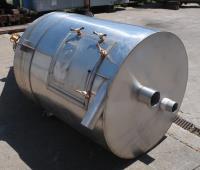 Bin Hopper Silo 46 cu.ft., bulk storage bin, Stainless Steel