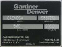 Blower up to 542 cfm, positive displacement blower Gardener Denver