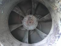 Blower 2472 cfm centrifugal fan New York Blower size 194 model Series 20 GI Fan, 10 hp, CS